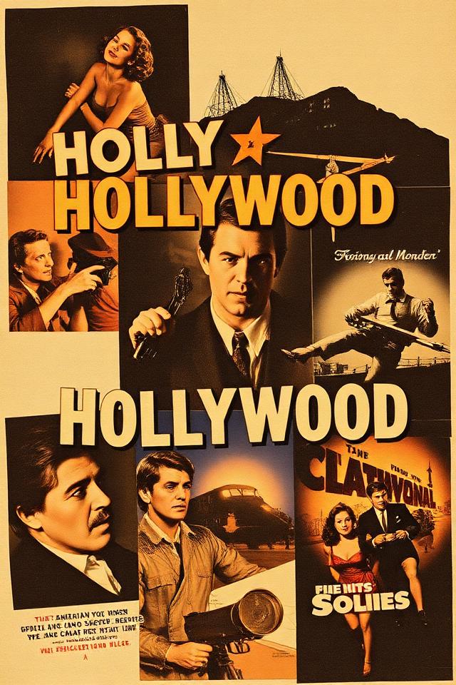 Cartelera años 60 - Cine clásico Hollywood